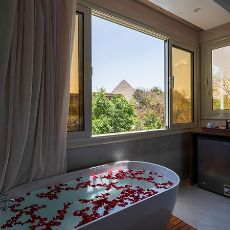 Kafret el-Gabal Dream Inn Pyramids View מראה חיצוני תמונה