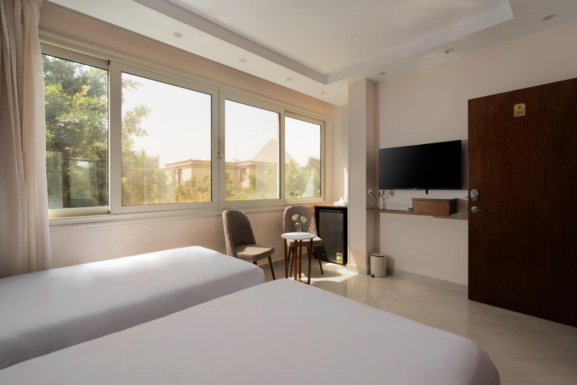 Kafret el-Gabal Dream Inn Pyramids View מראה חיצוני תמונה