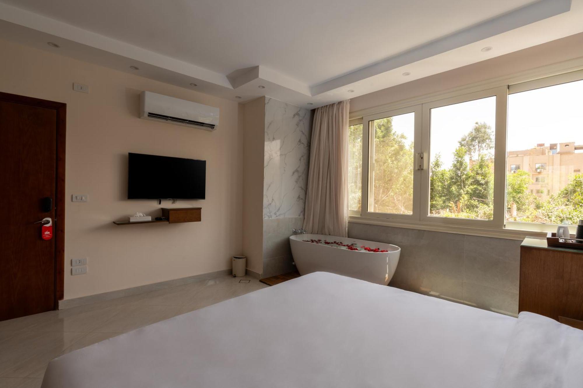 Kafret el-Gabal Dream Inn Pyramids View מראה חיצוני תמונה
