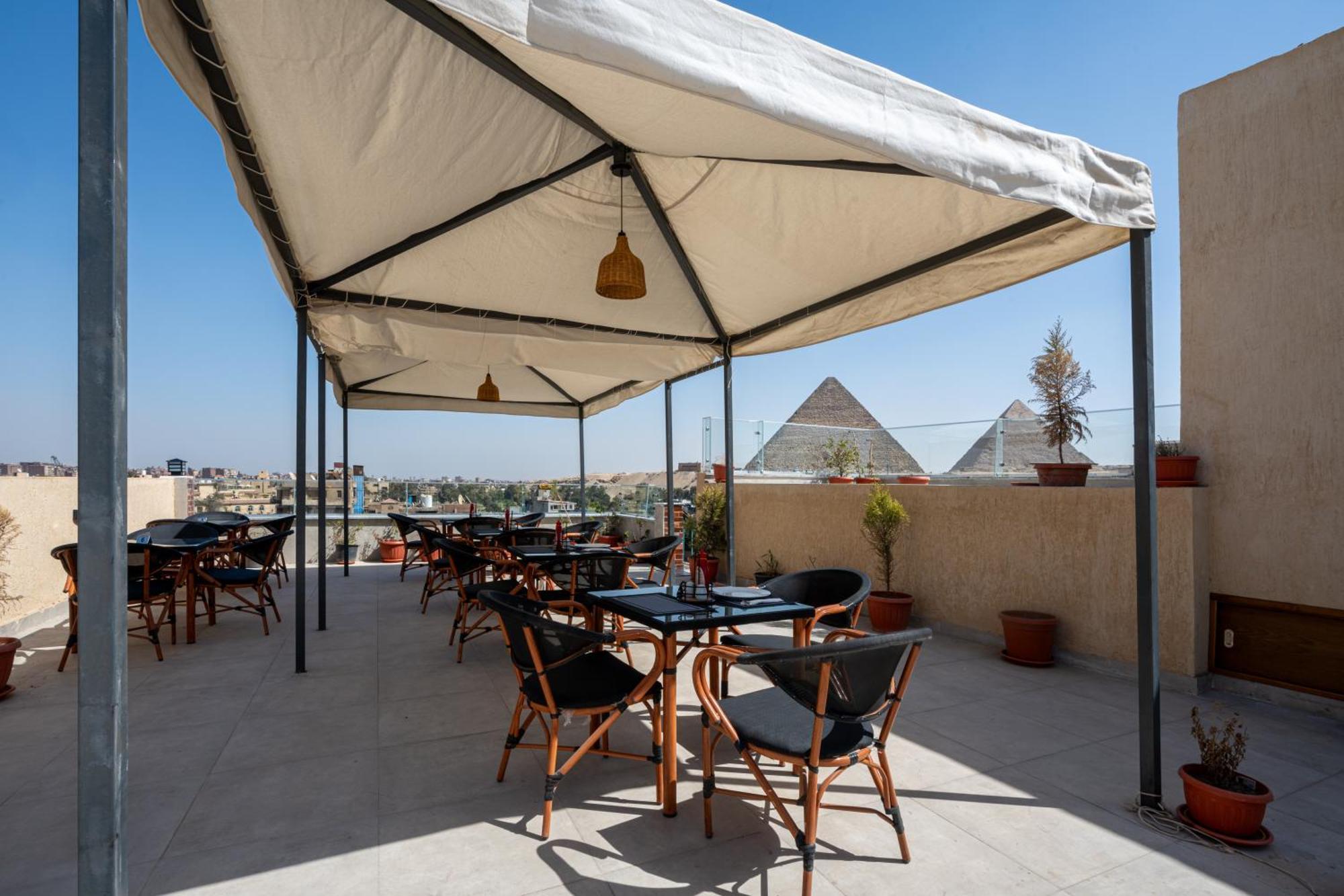 Kafret el-Gabal Dream Inn Pyramids View מראה חיצוני תמונה