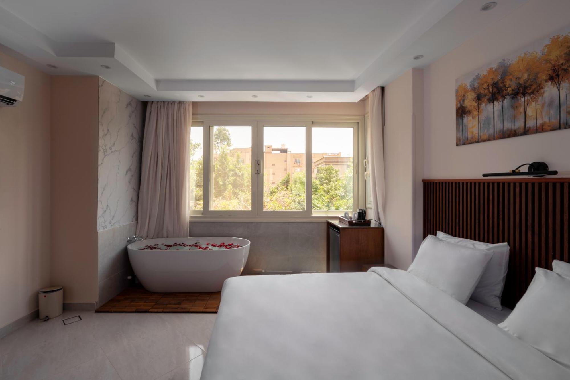 Kafret el-Gabal Dream Inn Pyramids View מראה חיצוני תמונה