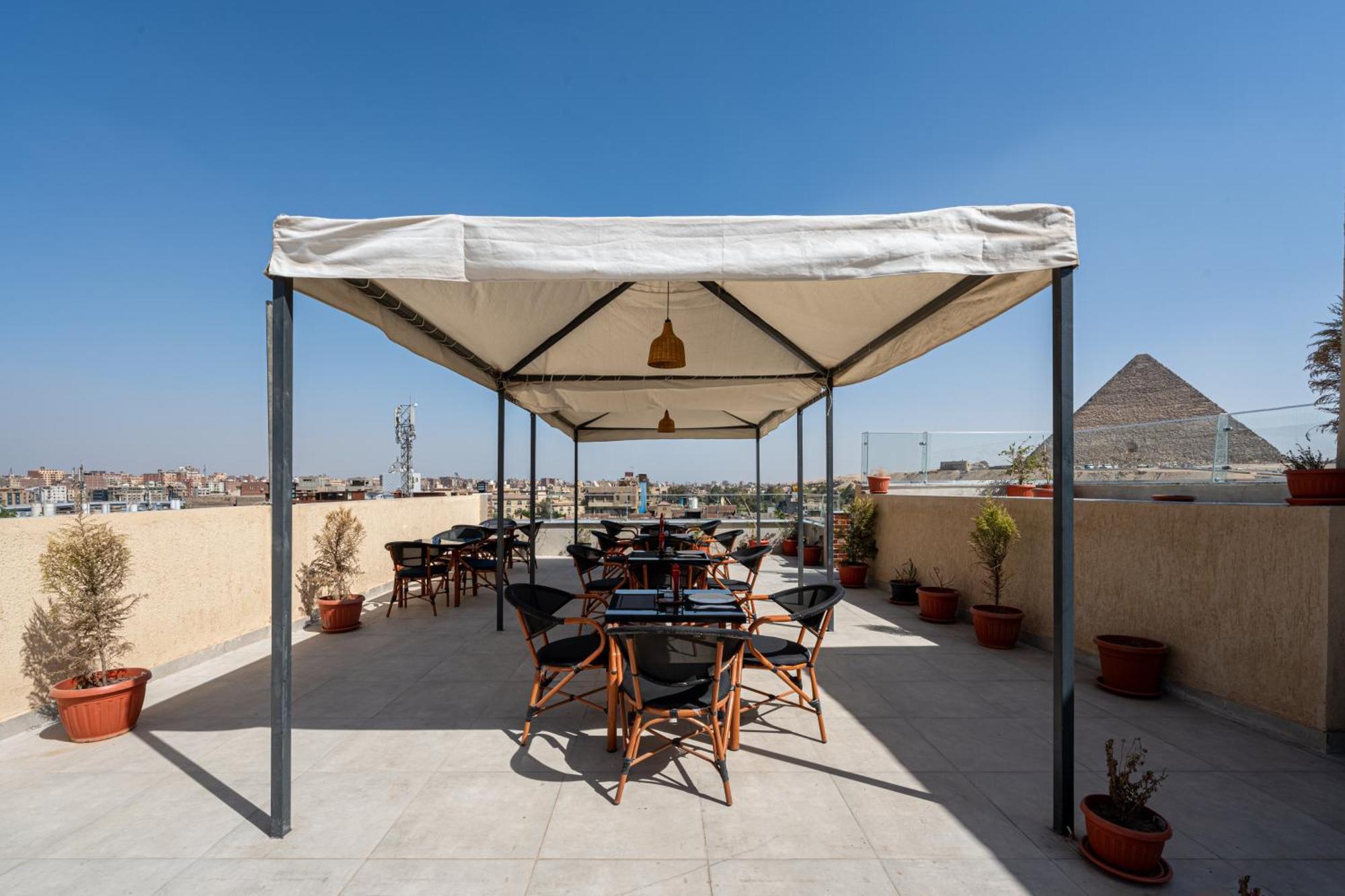 Kafret el-Gabal Dream Inn Pyramids View מראה חיצוני תמונה