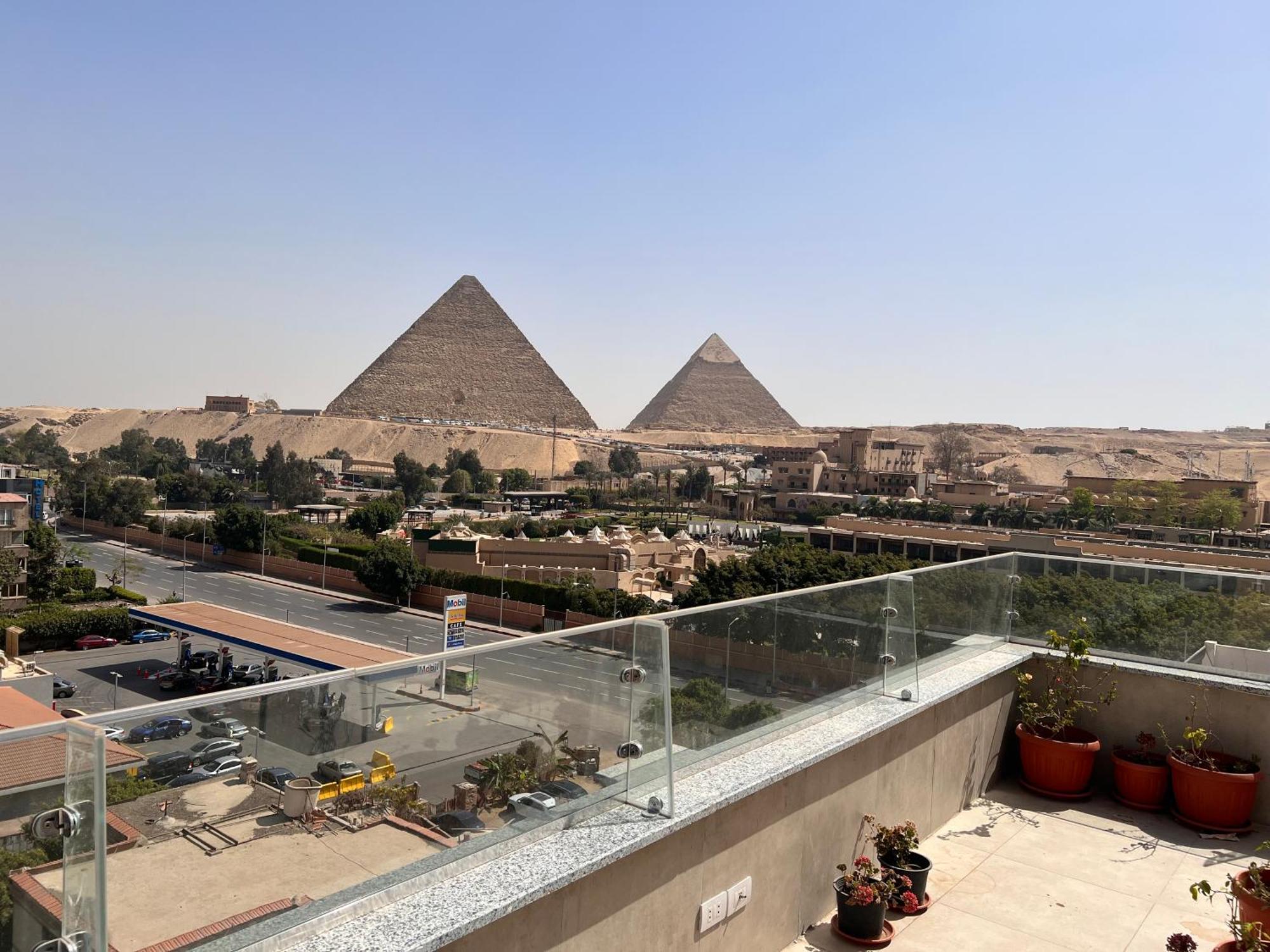 Kafret el-Gabal Dream Inn Pyramids View מראה חיצוני תמונה