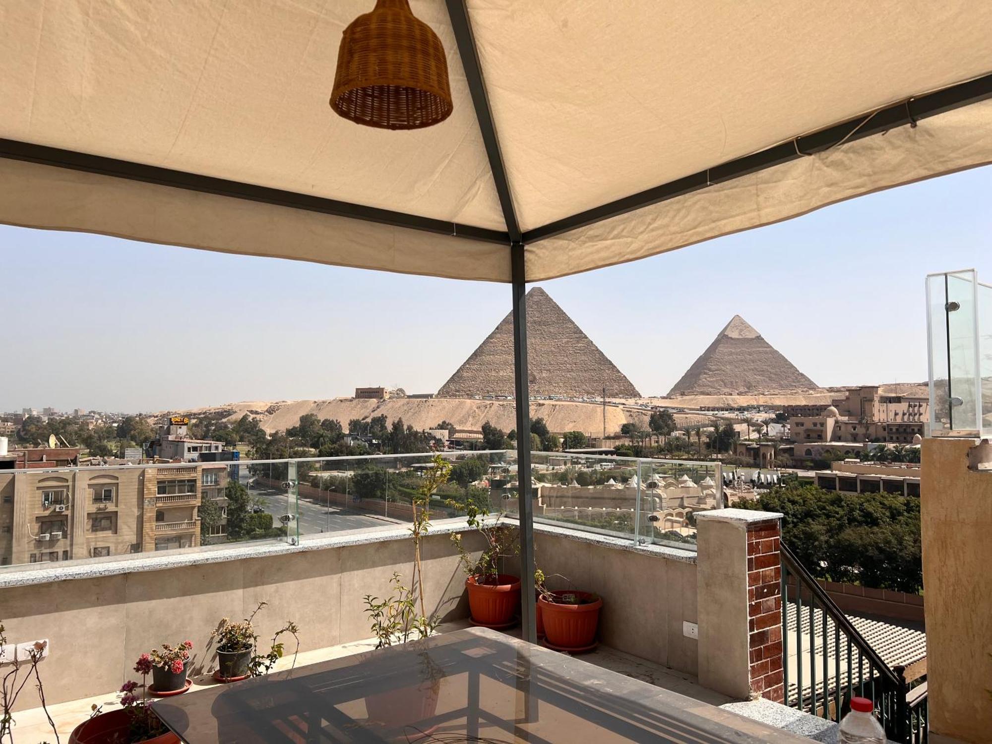 Kafret el-Gabal Dream Inn Pyramids View מראה חיצוני תמונה