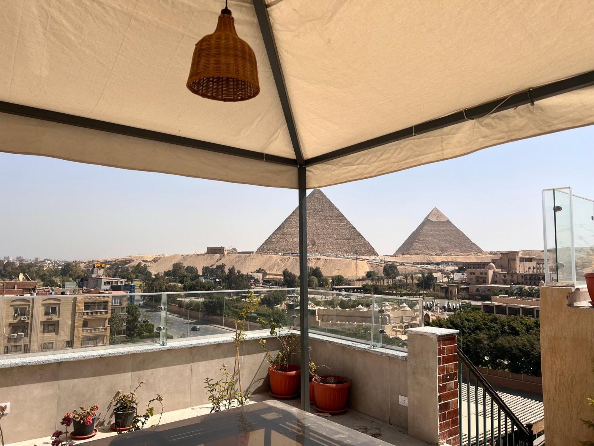 Kafret el-Gabal Dream Inn Pyramids View מראה חיצוני תמונה